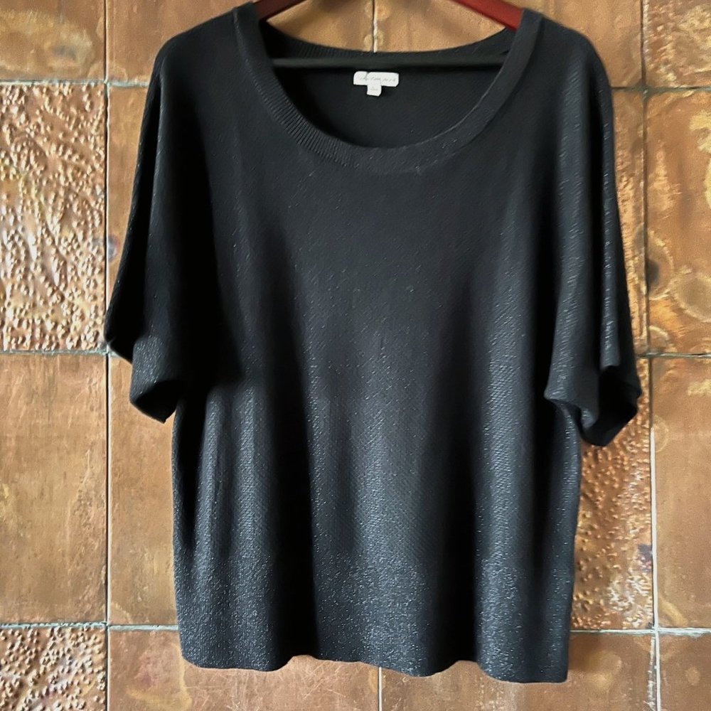 Calvin Klein Jeans brand knit top * Black * Large